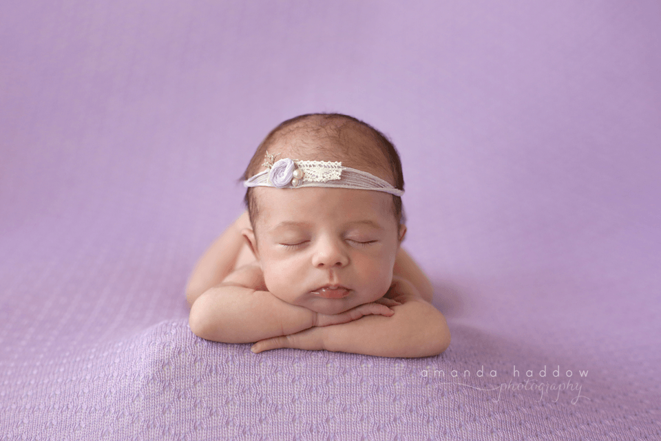 Newborn pictures victoria bc - baby mila