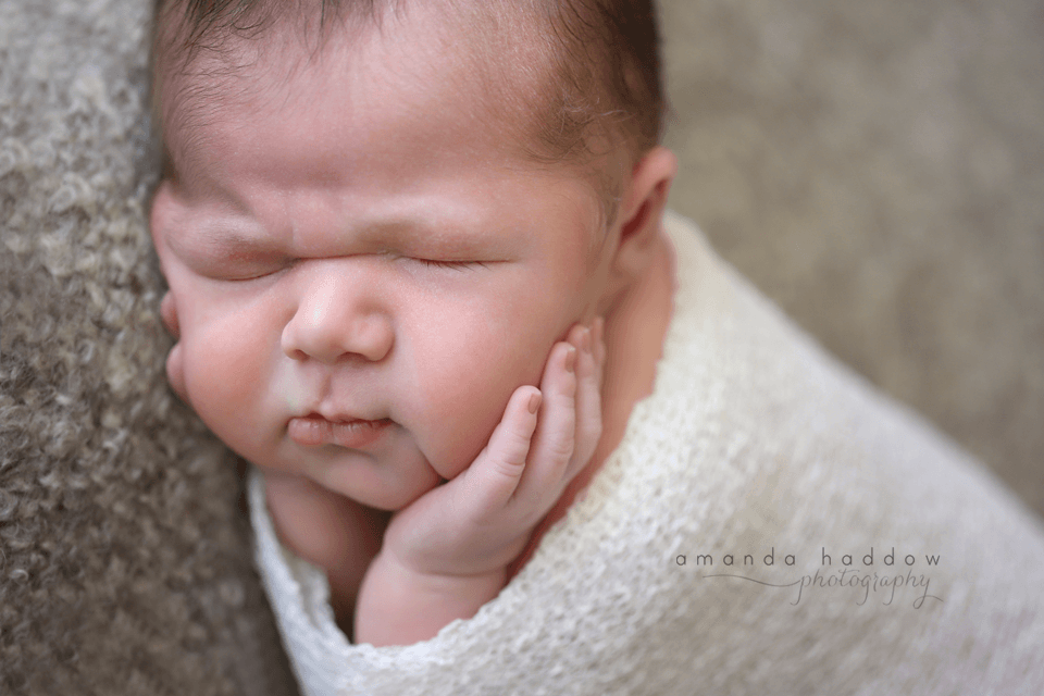 newborn pictures victoria - baby david chub cheeks